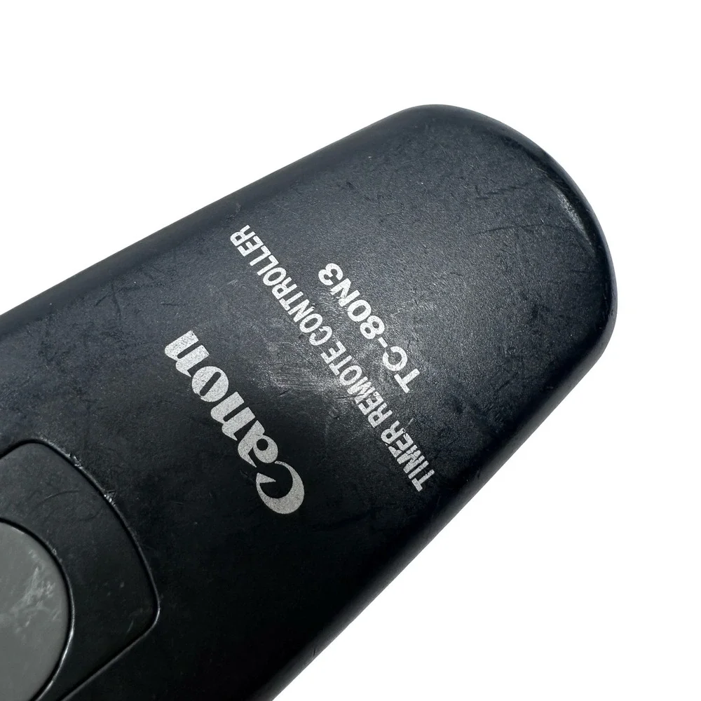 Canon TC-80N3 Timer Remote Controller Shutter Release for EOS DSLR Black
